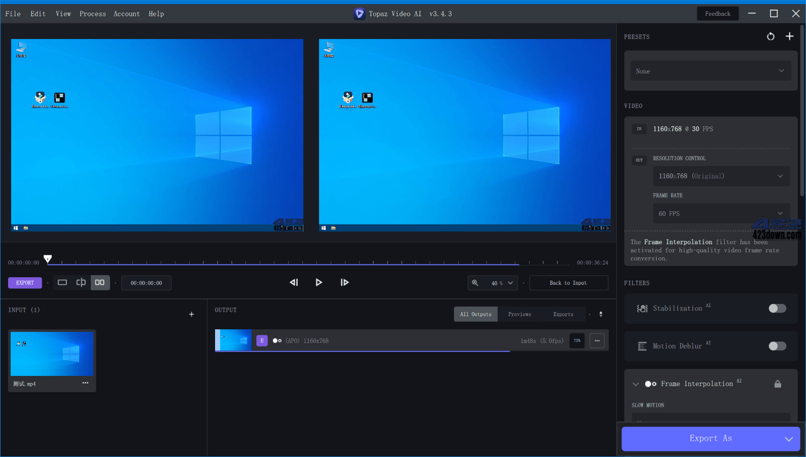 Topaz Video AI破解版(视频修复软件) v6.2.0-三才资源库分享