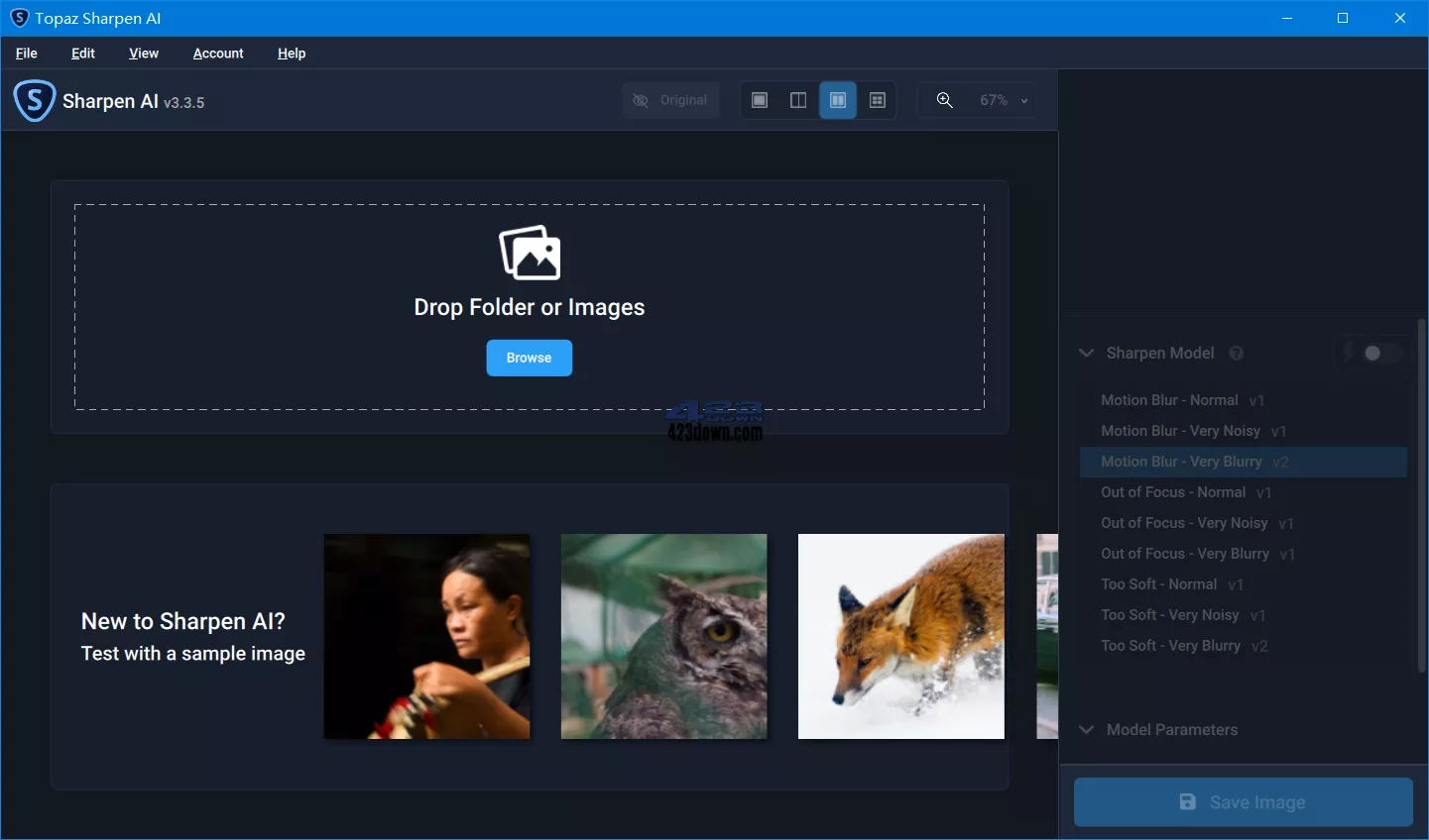 Topaz_Sharpen_AI 4.1.0 / 3.3.5_破解便携版-三才资源库分享