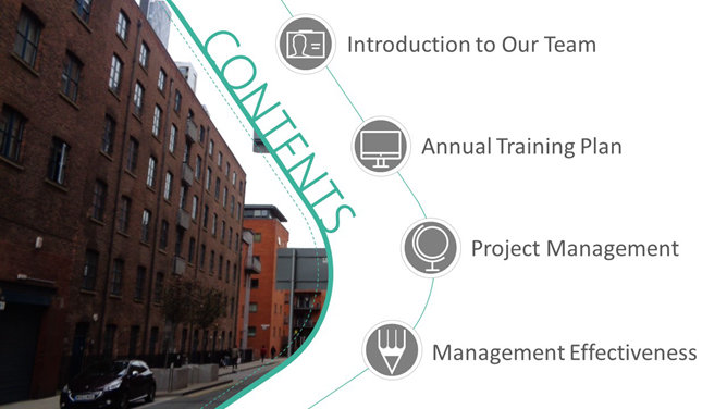 动态时尚创意PPT目录模板-三才资源库分享