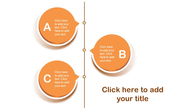 悬浮效果PPT气泡图素材-三才资源库分享