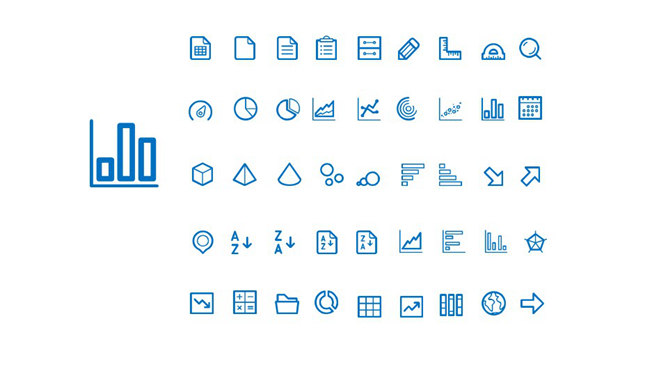 数据分析PPT小图标下载-三才资源库分享
