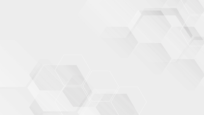 灰色蜂窝六边形PPT背景图片-三才资源库分享