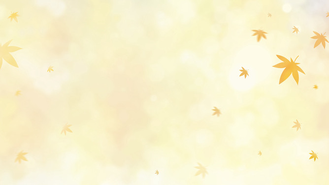 秋天金秋秋叶枫叶PPT背景图片-三才资源库分享