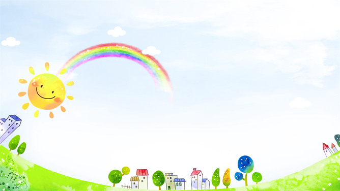 可爱卡通PPT背景图片合集(二)-三才资源库分享