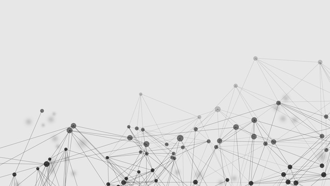 粒子点线科技风PPT背景图片-三才资源库分享