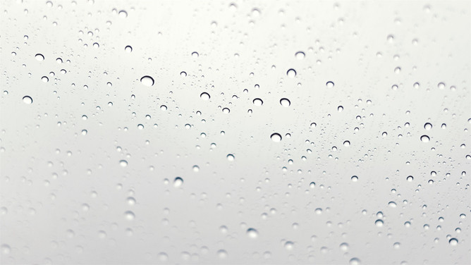 玻璃上的水珠PPT背景图片-三才资源库分享