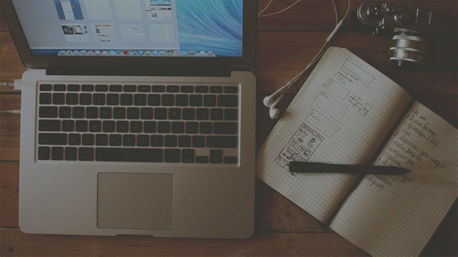 电脑办公桌面PPT背景图片-三才资源库分享