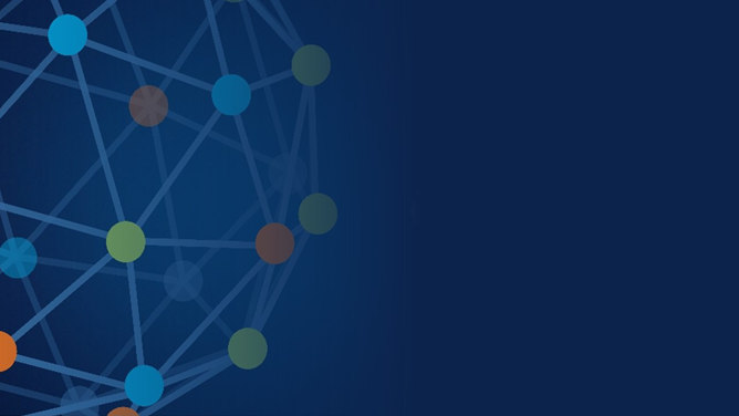 分子结构科技感PPT背景图片-三才资源库分享