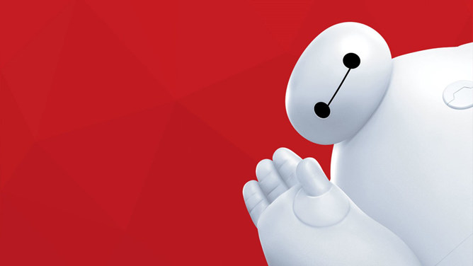 超能陆战队大白PPT背景图片-三才资源库分享