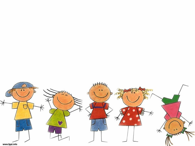 可爱的小孩PPT背景图片-三才资源库分享