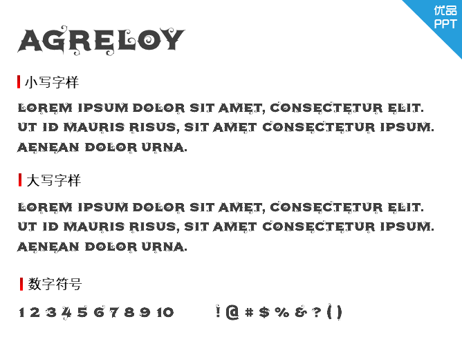 Agreloy字体-三才资源库分享