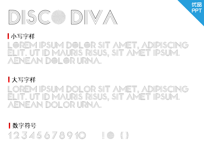 Disco Diva字体-三才资源库分享