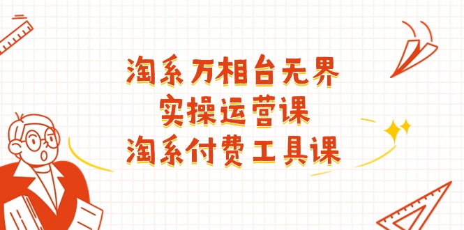 淘系万相台无界实操运营课:淘系付费工具课(63节课)网赚项目-三才资源库分享