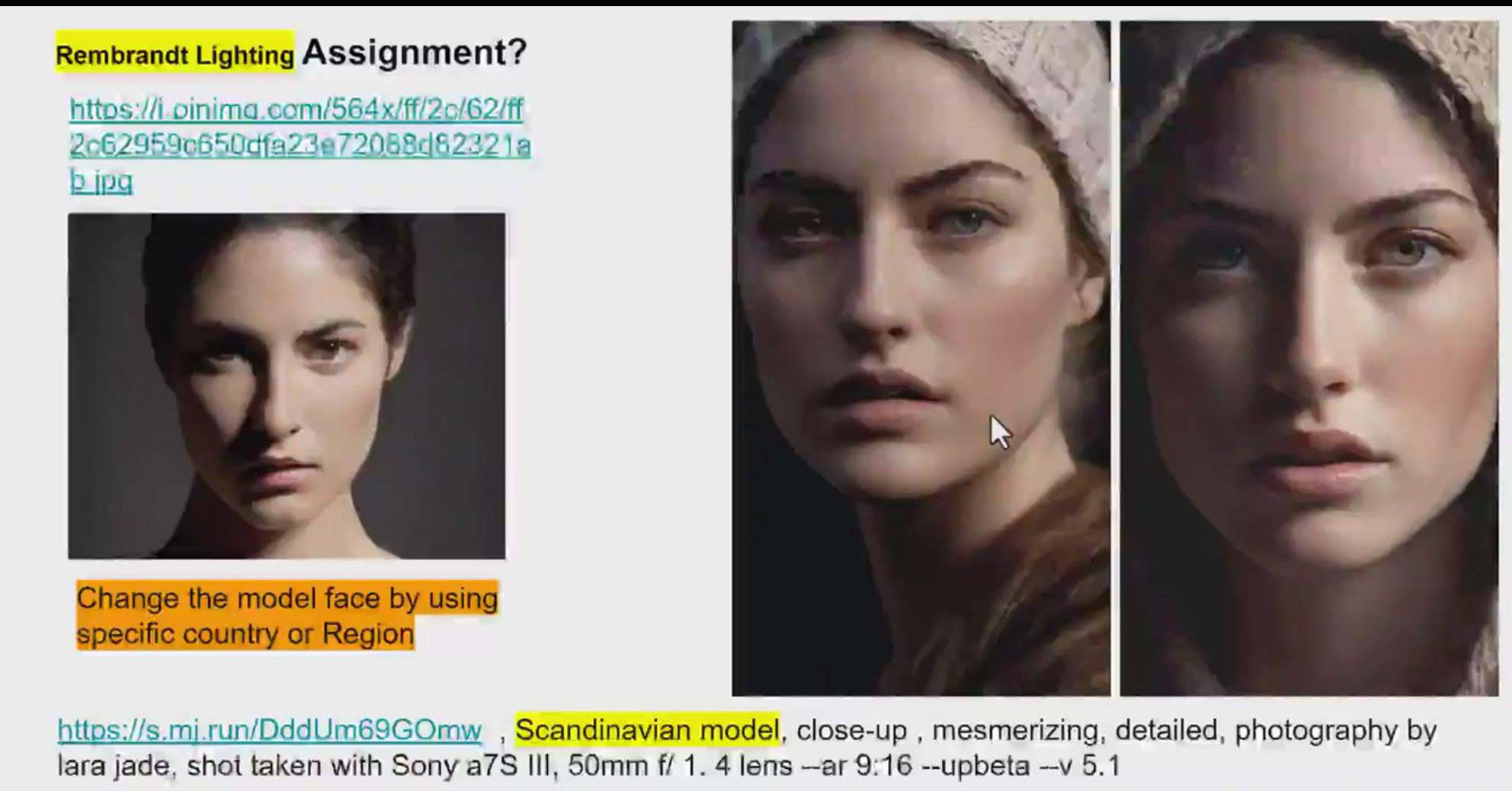 Midjourney v5 ChatGPT 和 Bard AI人工智能人像摄影大师班-三才资源库分享